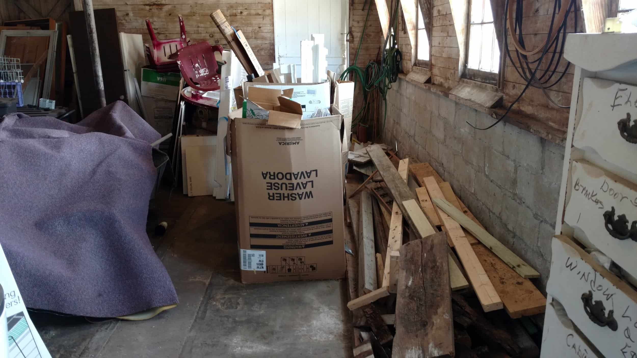 When Your Garage is Everything but a Garage: Clean Up, Clean Out, Organize!